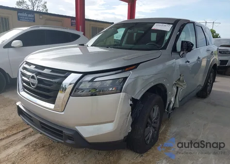 2025 Nissan Pathfinder S Fwd z USA, uszkodzony, nr VIN 5N1DR3AA9SC219276